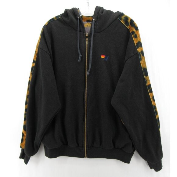 Aviator Nation Black Hoodie with Gold Accents - Picture 1 of 11